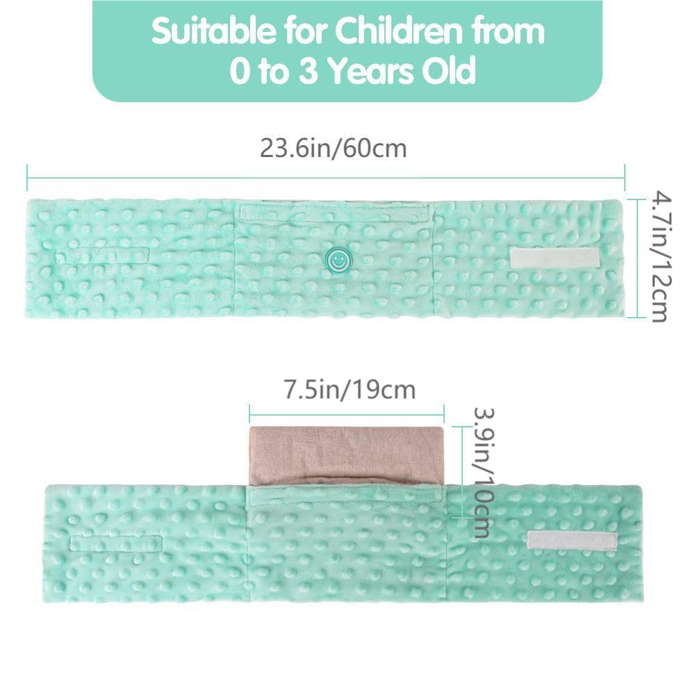 Comfheat quick warmth in 20 seconds for soothing tummy relief.