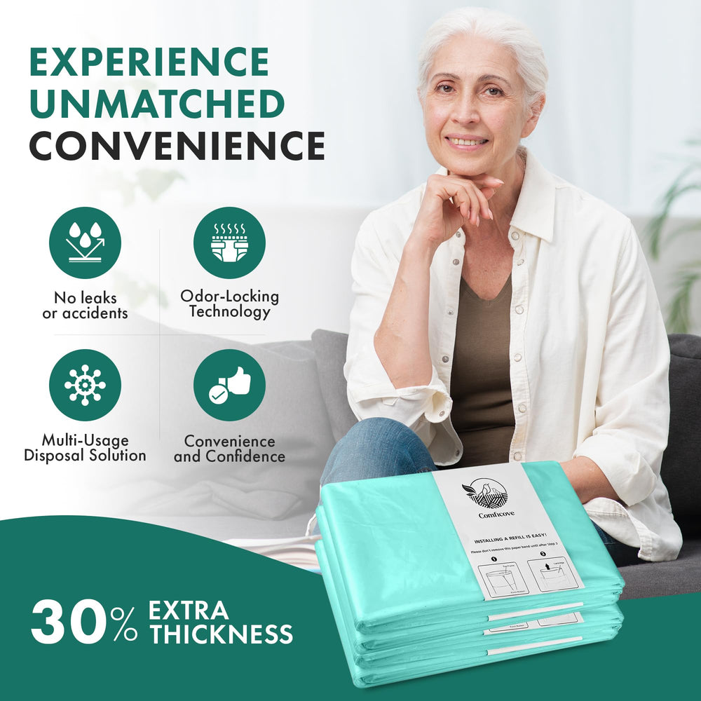 COMFICOVE odor-control liner enhances freshness in busy spaces.