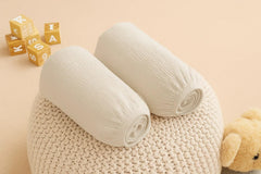 Comforista changing pad cover easy care design resists shrinking after washing.