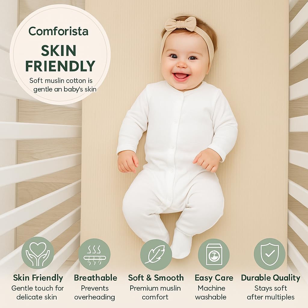 Comforista sheet is durable and machine washable for busy families.