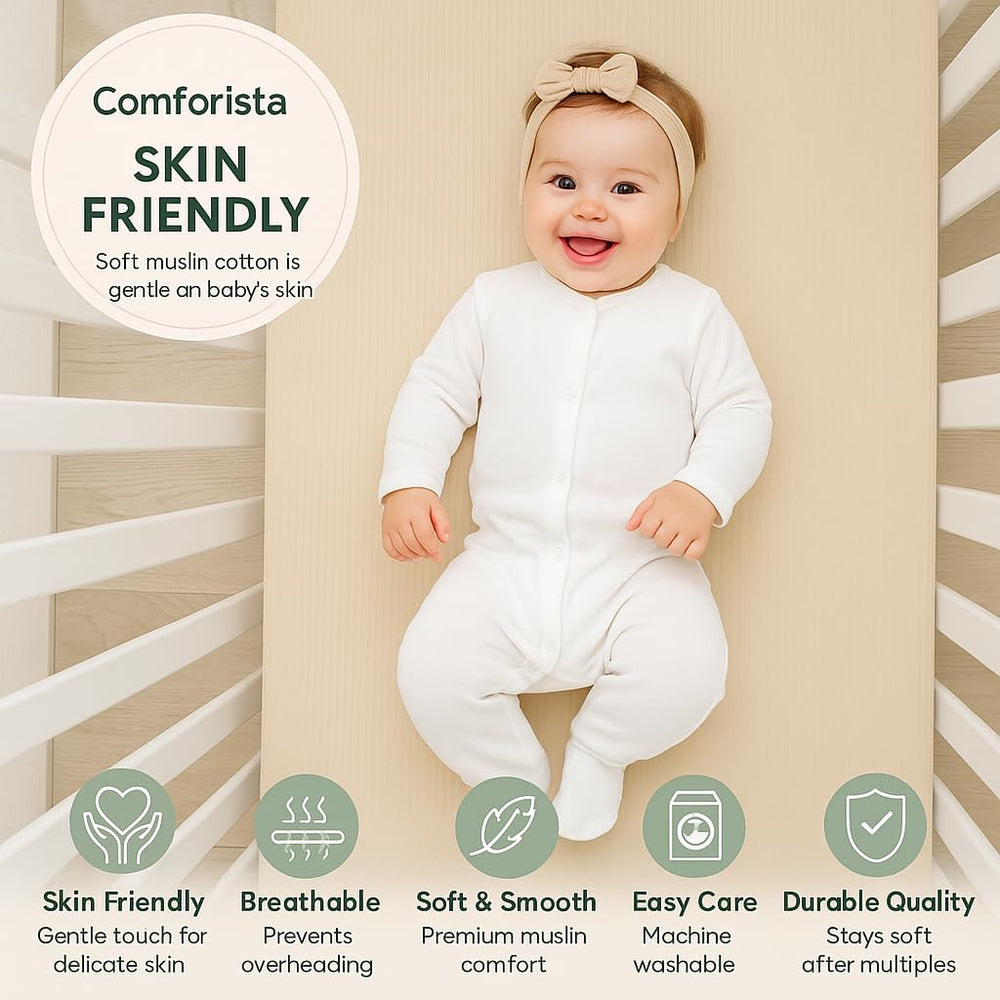 Comforista sheet is durable and machine washable for busy families.