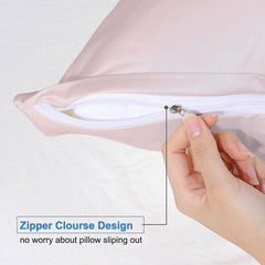 Comfort Beddings sateen weave pillowcase offers silky feel from cotton blend