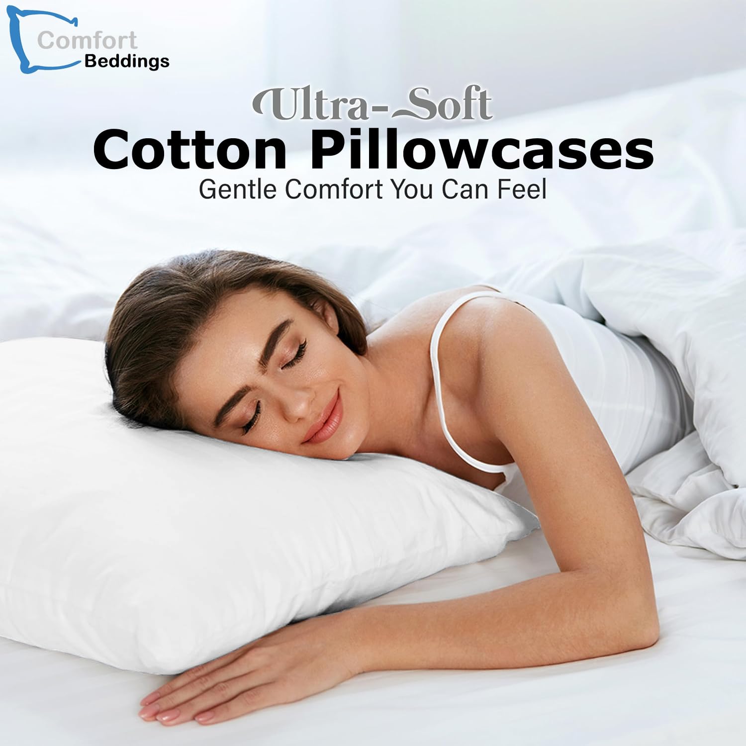 Comfort Beddings youth pillowcase 16x22 machine-washable for easy care.