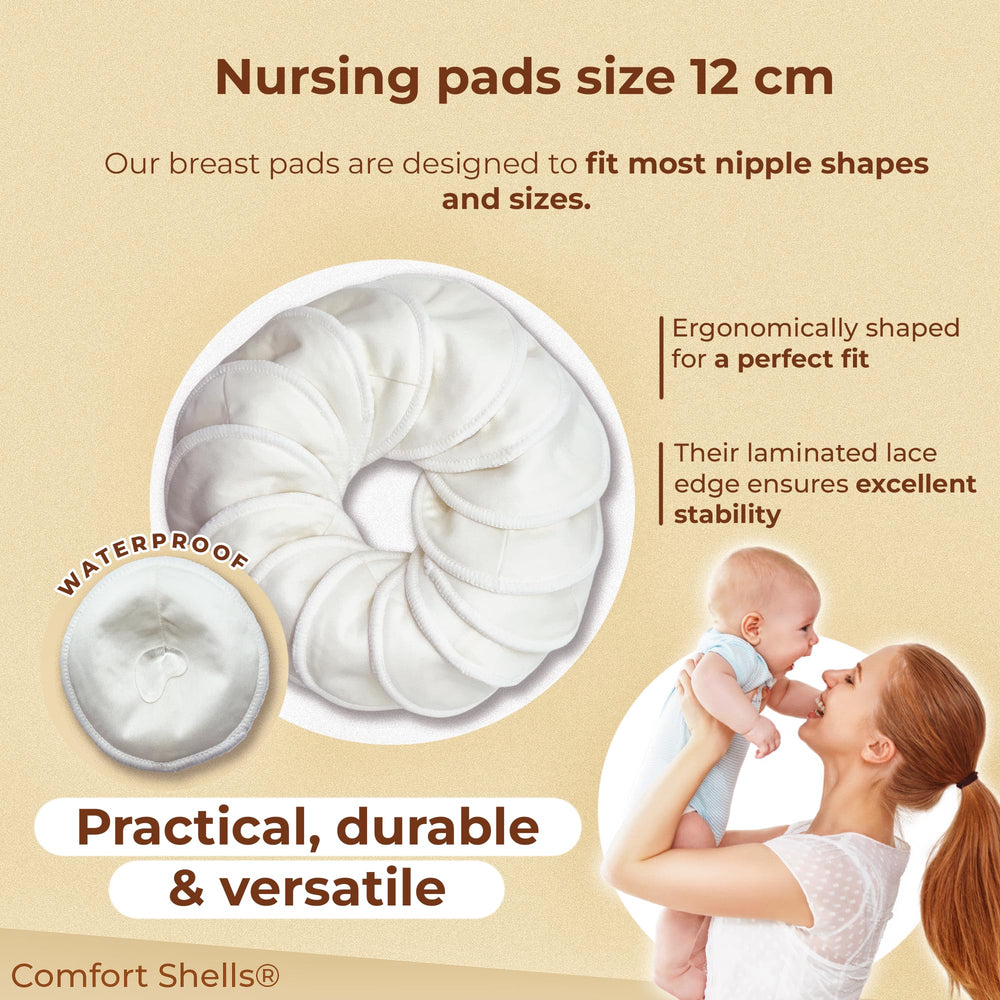 Comfort Shells breathable cotton-blend materials feel gentle against skin.
