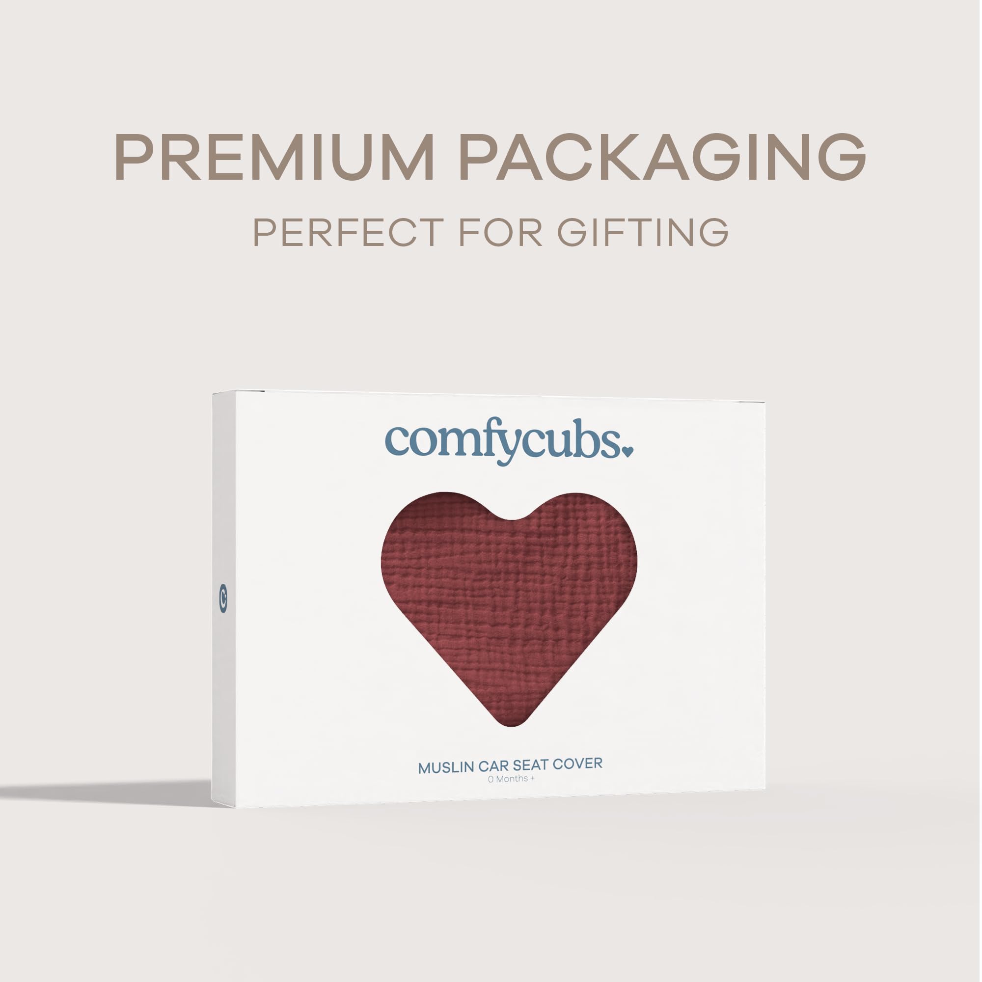 Comfy Cubs gift-ready packaging perfect for baby showers and new parents.