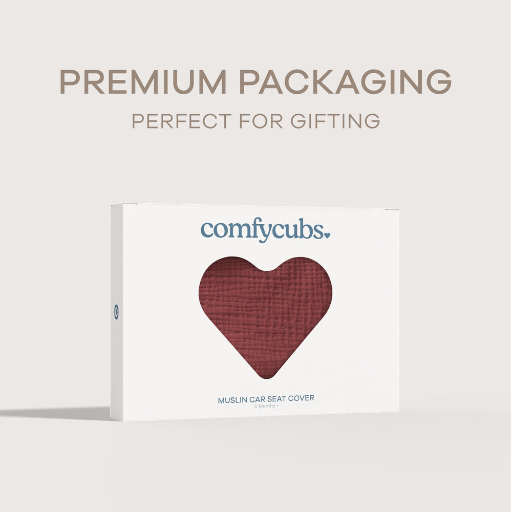 Comfy Cubs gift-ready packaging perfect for baby showers and new parents.