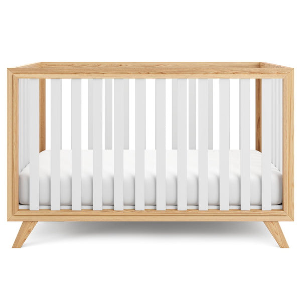 Comfy Cubs baby crib with solid wood frame for durable nursery furniture