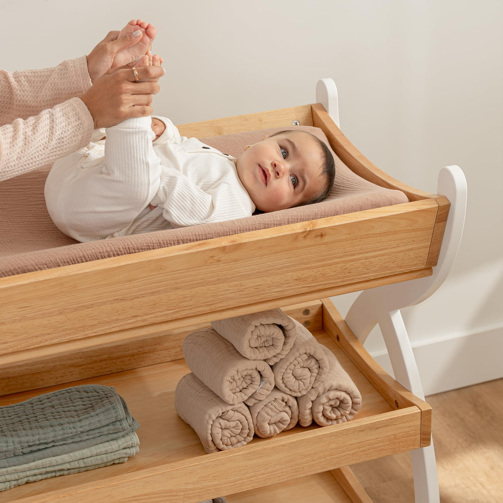Comfy Cubs changing table simple assembly for busy parents