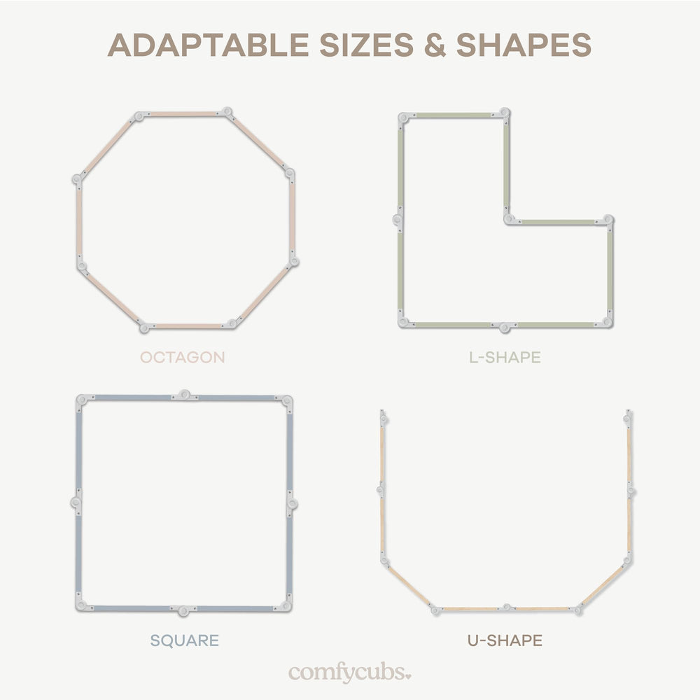 Comfy Cubs foldable design for easy storage and transport