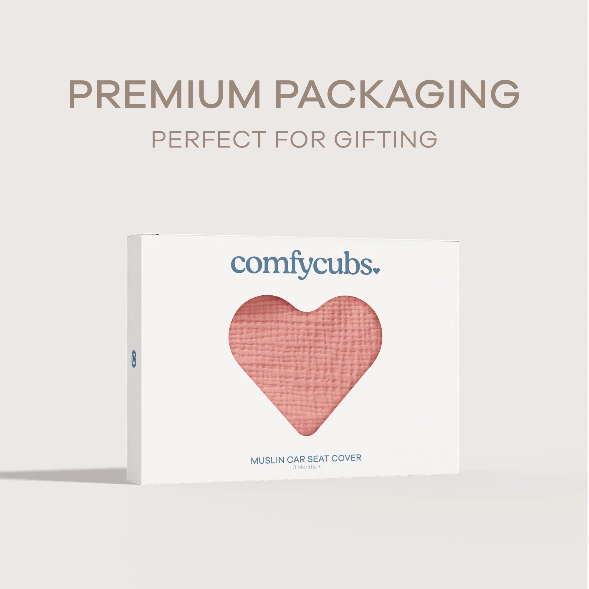 Comfy Cubs gift-ready packaging suits new parents and baby showers.