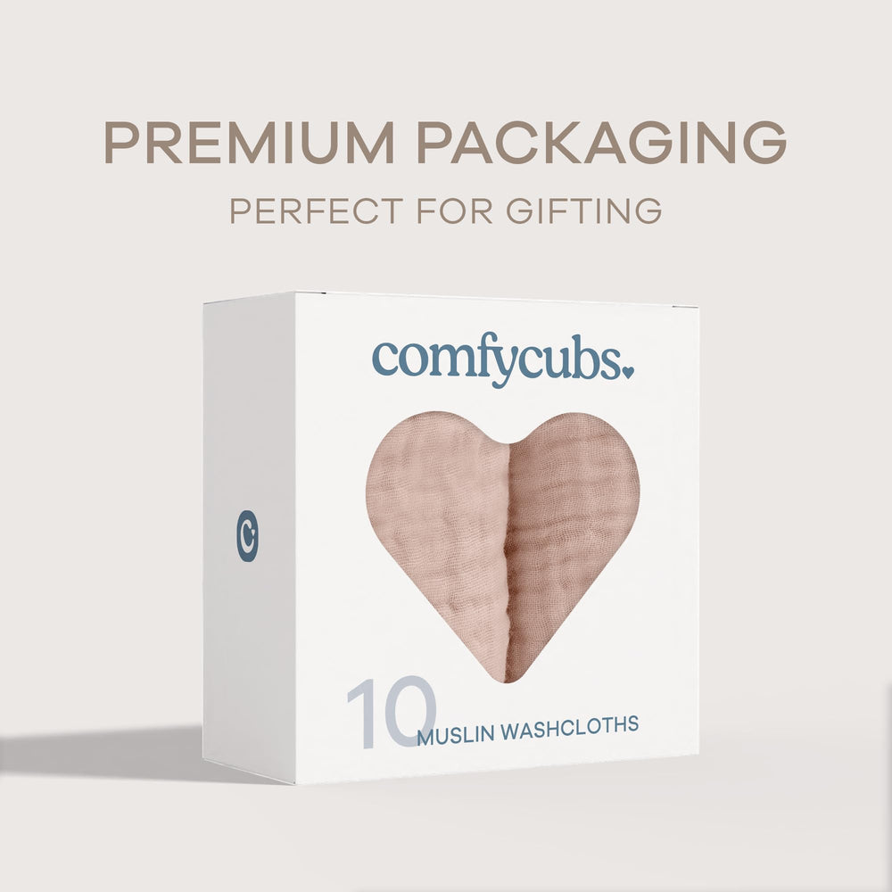 Comfy Cubs gift box packaging makes a ready baby shower gift.