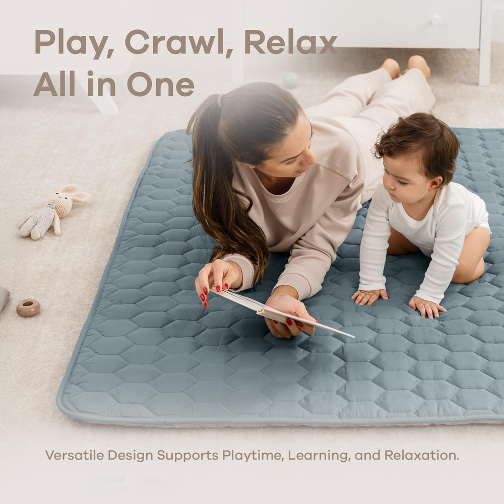 Comfy Cubs durable polyester surface that cleans up easily.