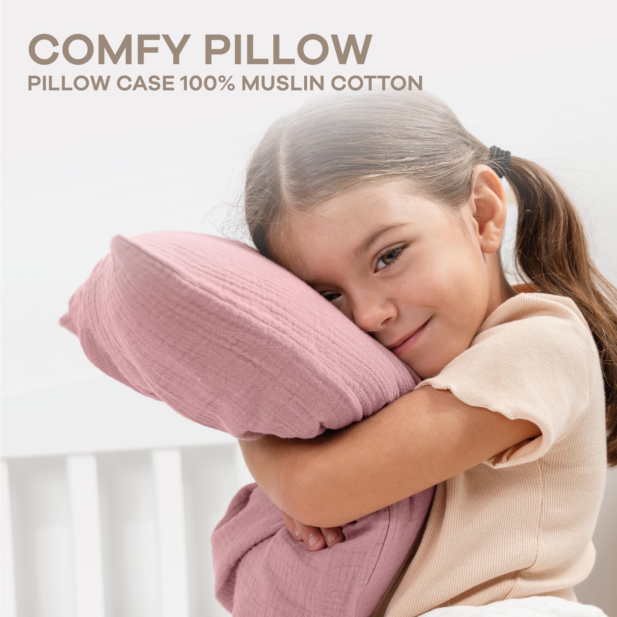 Comfy Cubs toddler pillow displayed in a cozy nursery setup