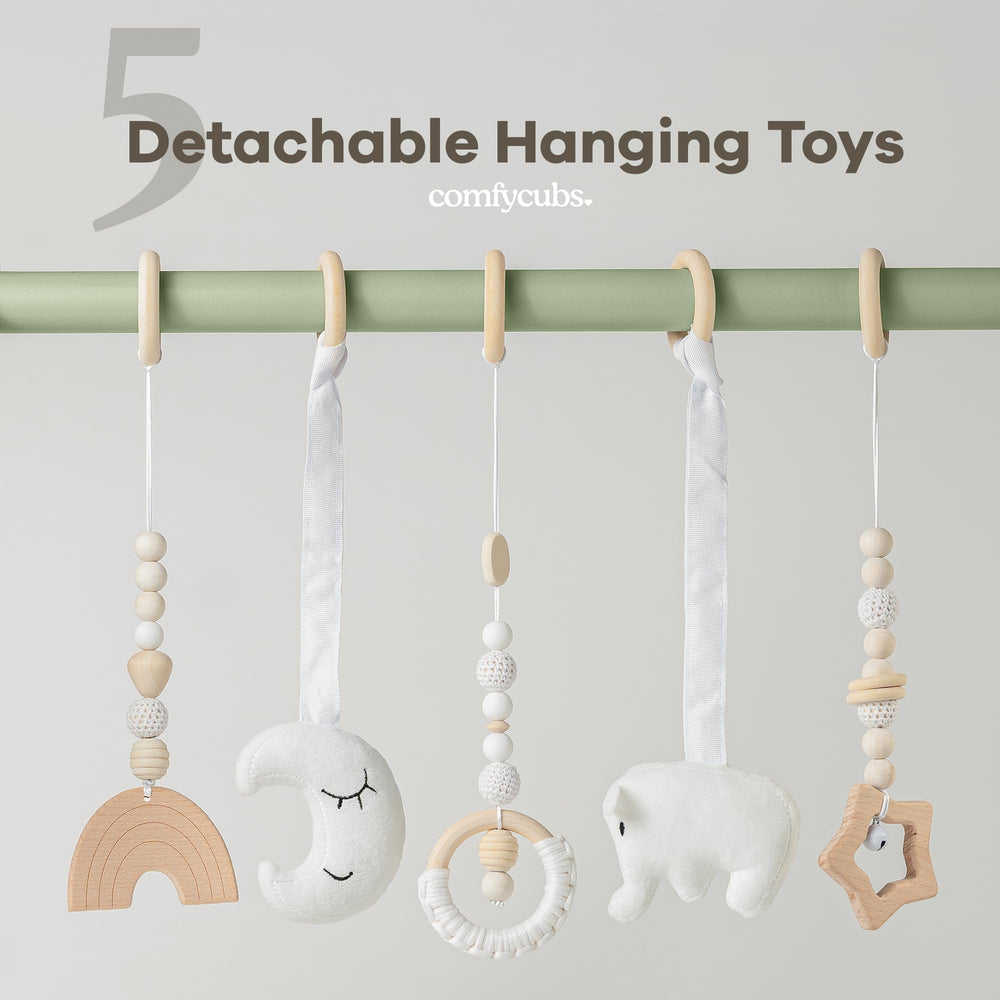 Tool-free assembly by Comfy Cubs for quick setup and on-the-go play.