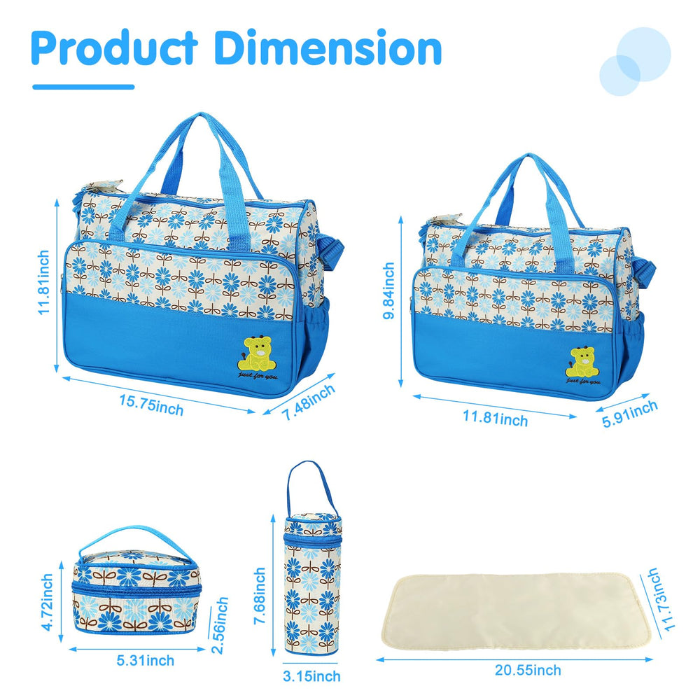 ComfyElect coordinated pockets simplify packing for meals and supplies.