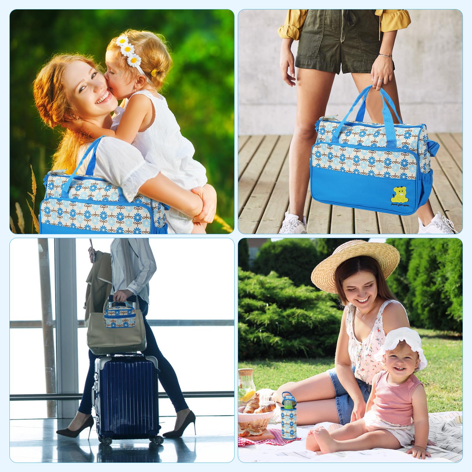 ComfyElect portable nappy pad for clean diaper changes.