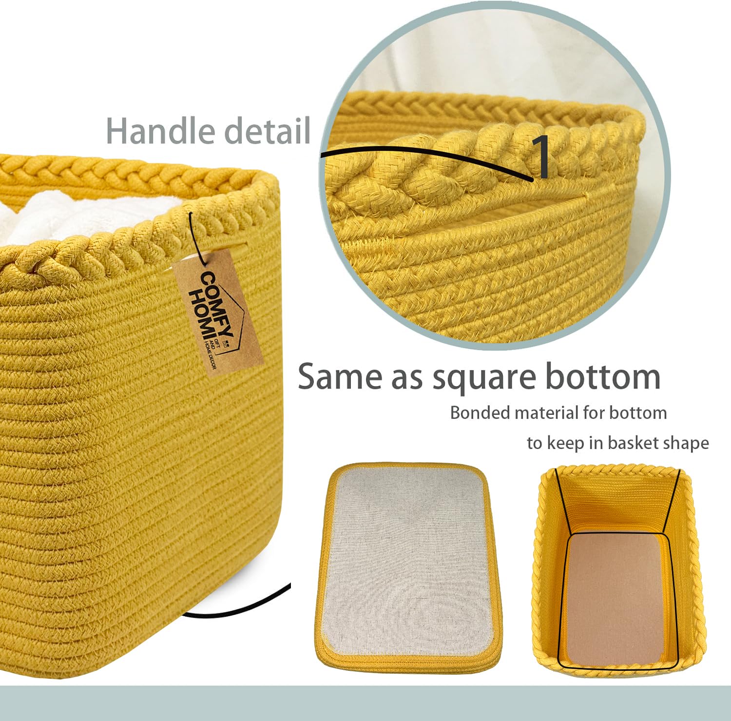 COMFY-HOMI toy bin alternative offers soft, non-toxic organization