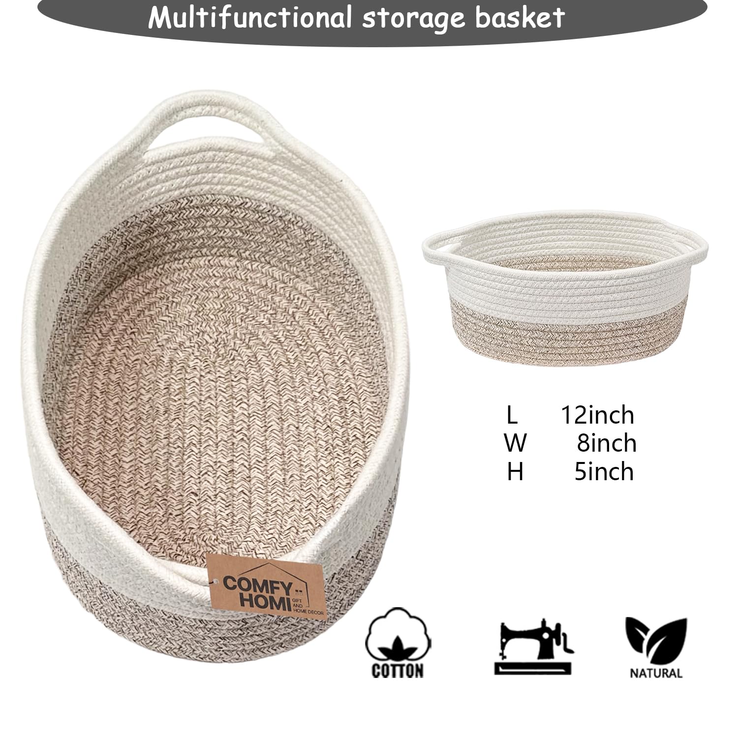 COMFY-HOMI collapsible dog toy box doubles as decor and storage in any room.