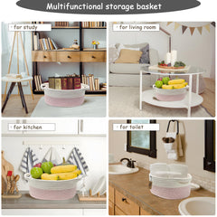 COMFY-HOMI collapsible dog toy box shows easy pet access