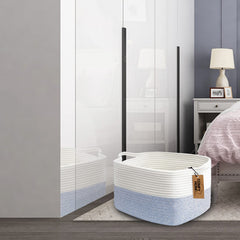 COMFY-HOMI basket for diapers and towels is soft and safe
