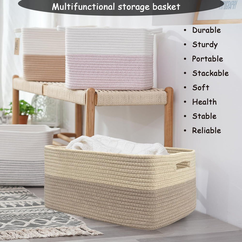 COMFY-HOMI laundry hamper alternative for soft, safe storage.