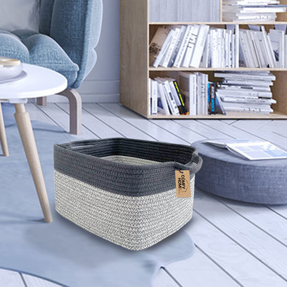 COMFY-HOMI dog toy storage bin keeps play area tidy