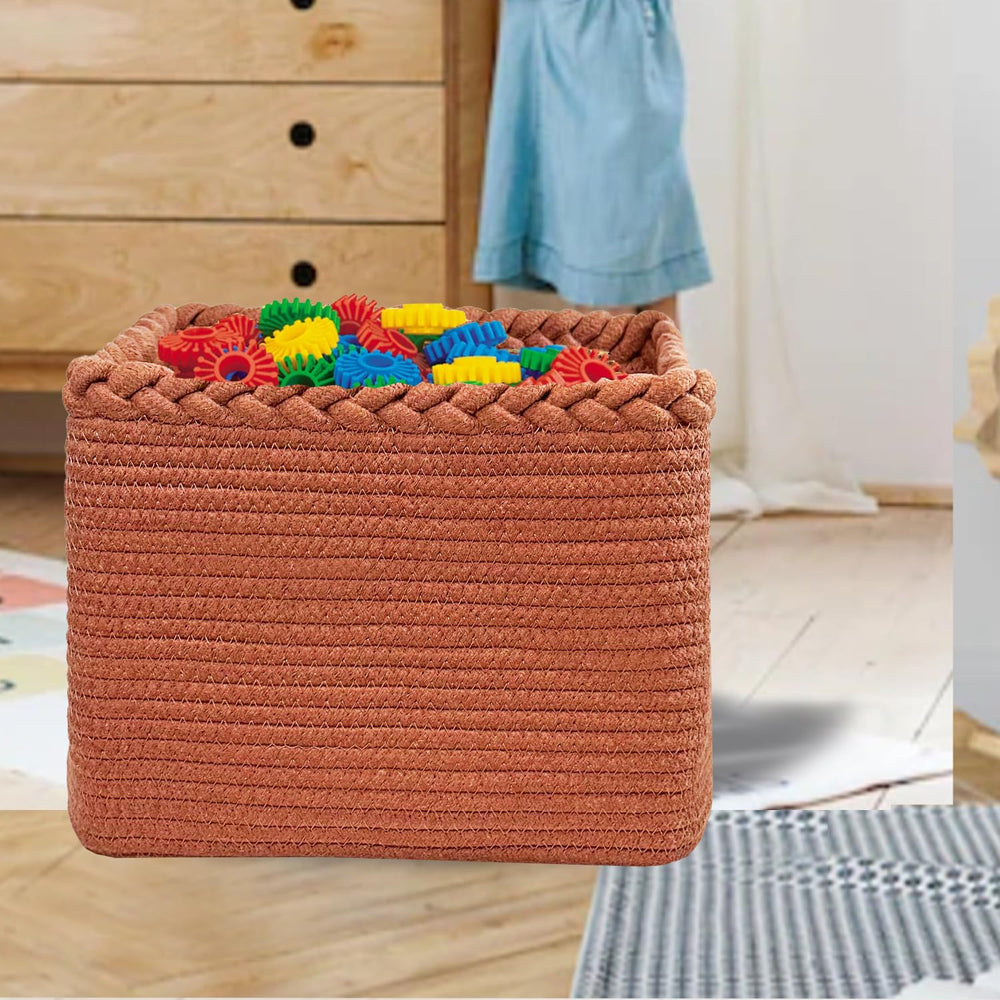 COMFY-HOMI foldable basket with shaping tips for quick setup