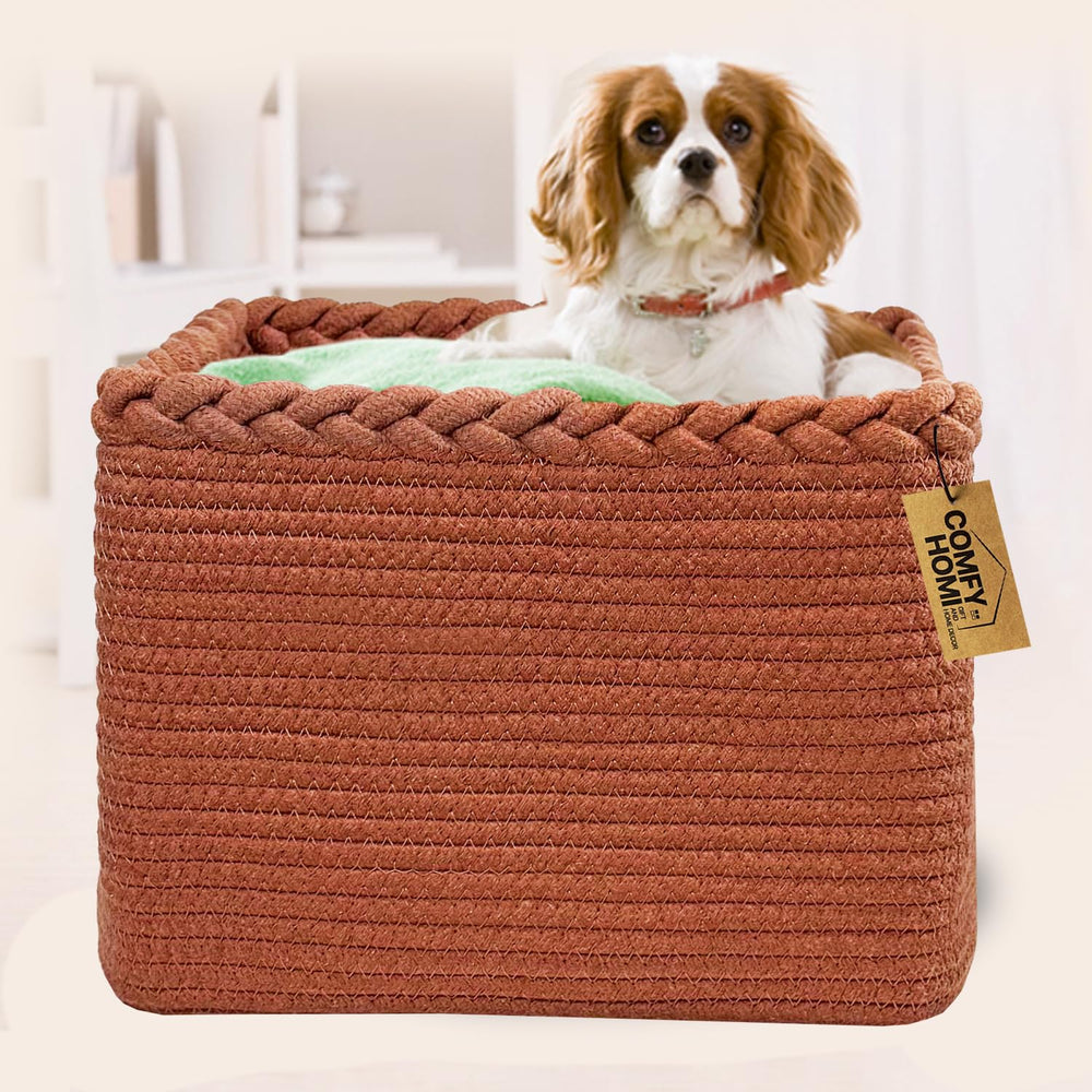 COMFY-HOMI organizing basket keeps toys and books tidy