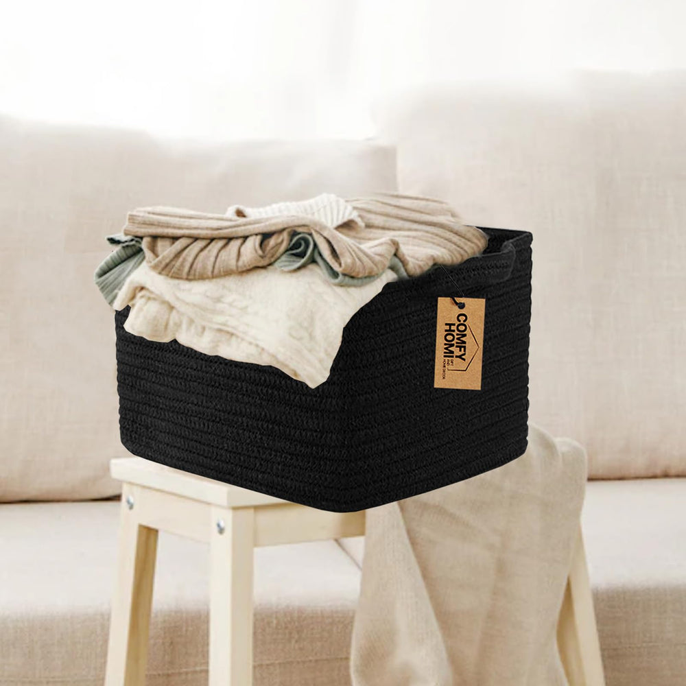 COMFY-HOMI outside dimensions help plan shelf storage.