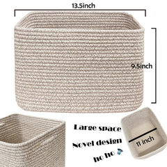 COMFY-HOMI basket for clothes organization in closet or bathroom.