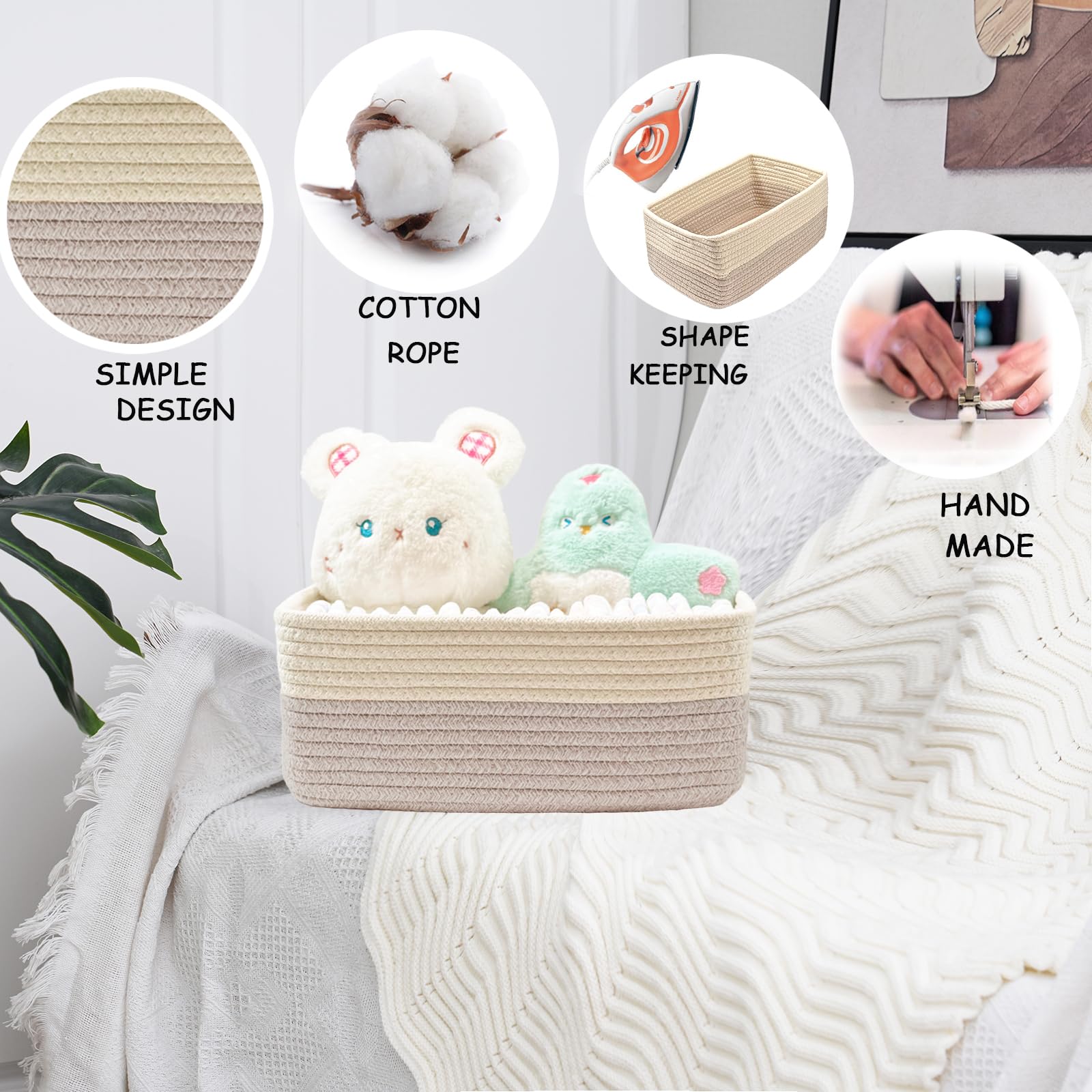 COMFY-HOMI spacious storage for toys, blankets, and everyday essentials on shelves.