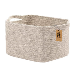 COMFY-HOMI storage basket on a shelf keeps clutter organized and accessible.