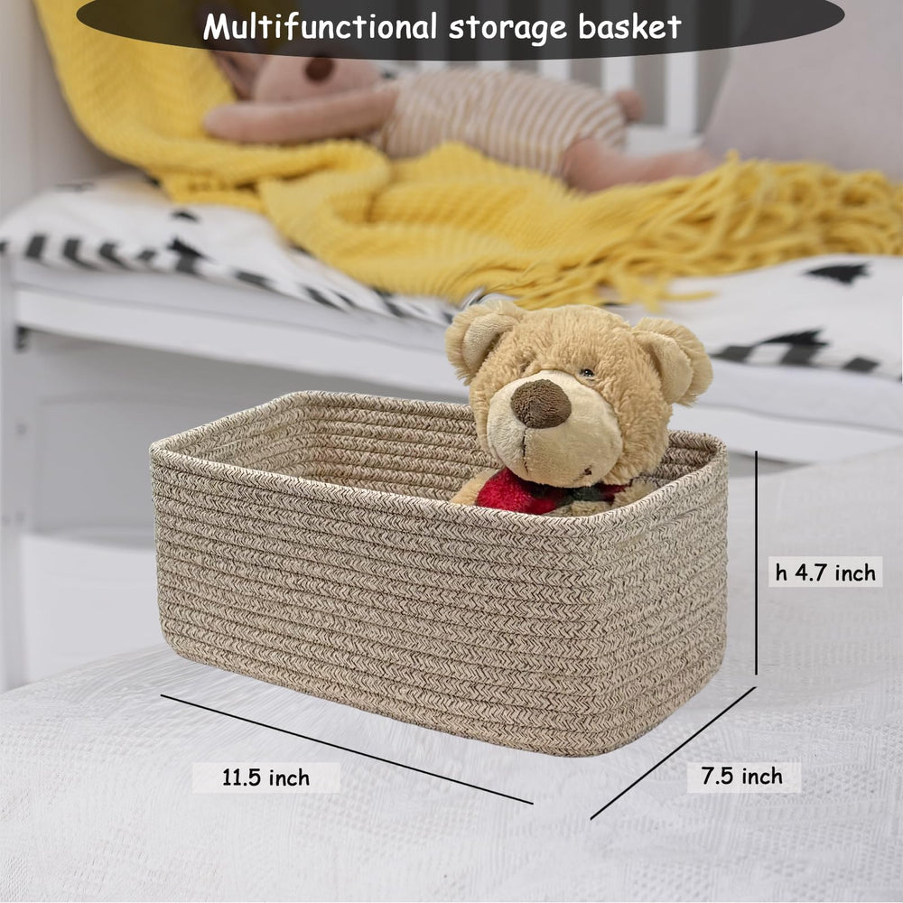 COMFY-HOMI toy storage bin fits shelves and reduces clutter.