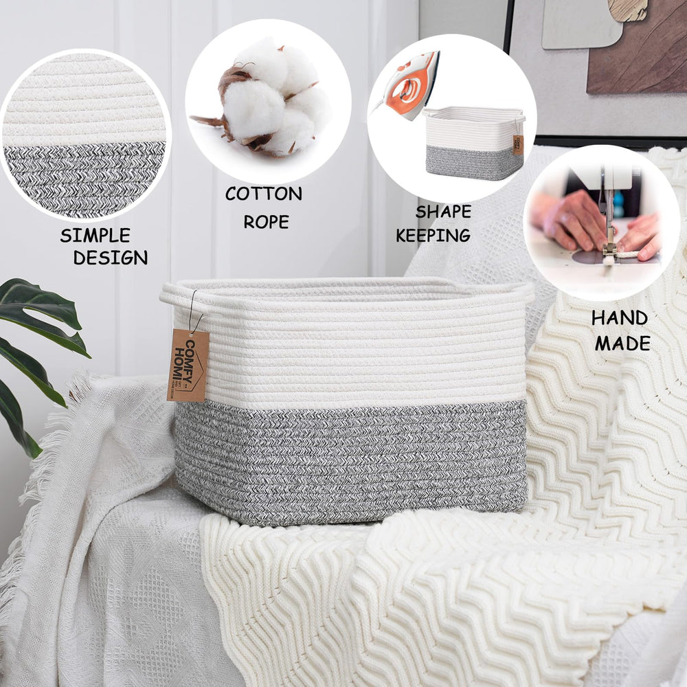 COMFY-HOMI eco-friendly organizer for cosmetics and toiletries in the vanity.