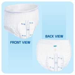 Comfy Life ultra-absorbency layer keeps skin dry during longer wear.