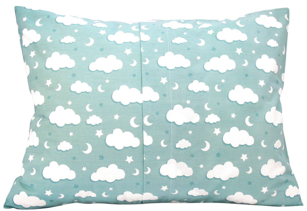 Comfy Turtles Gray Star pillowcase offers durable, breathable fabric for travel and daily use.