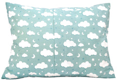 Comfy Turtles Gray Star pillowcase offers durable, breathable fabric for travel and daily use.