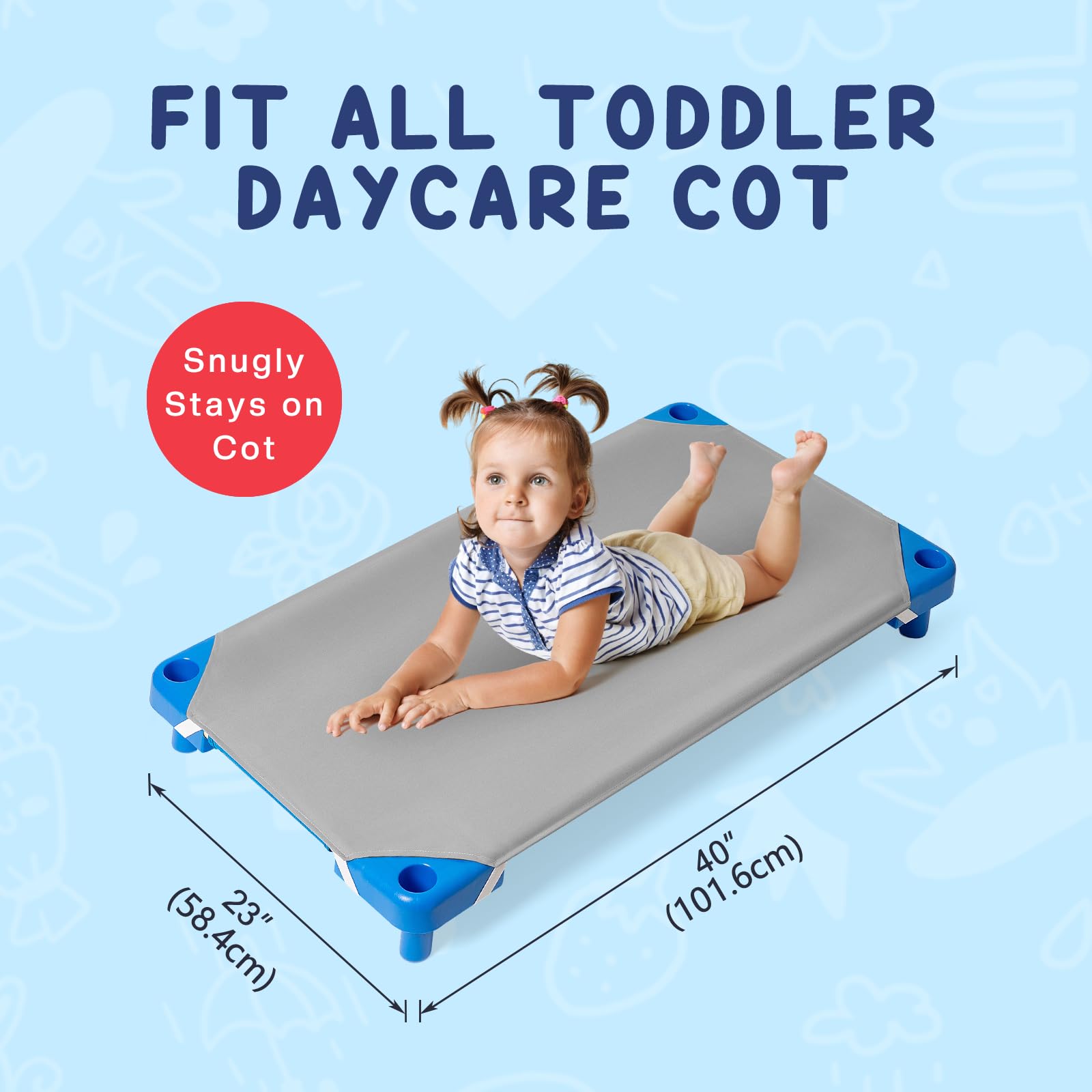 Comfyanno brushed microfiber feels soft and breathable for toddlers.