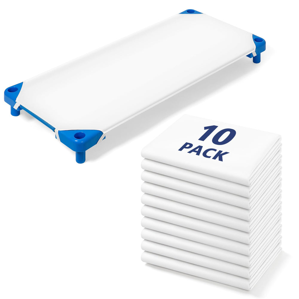 Comfyanno cot-sheet 23x52 fitted for daycare cots, secure and snug.