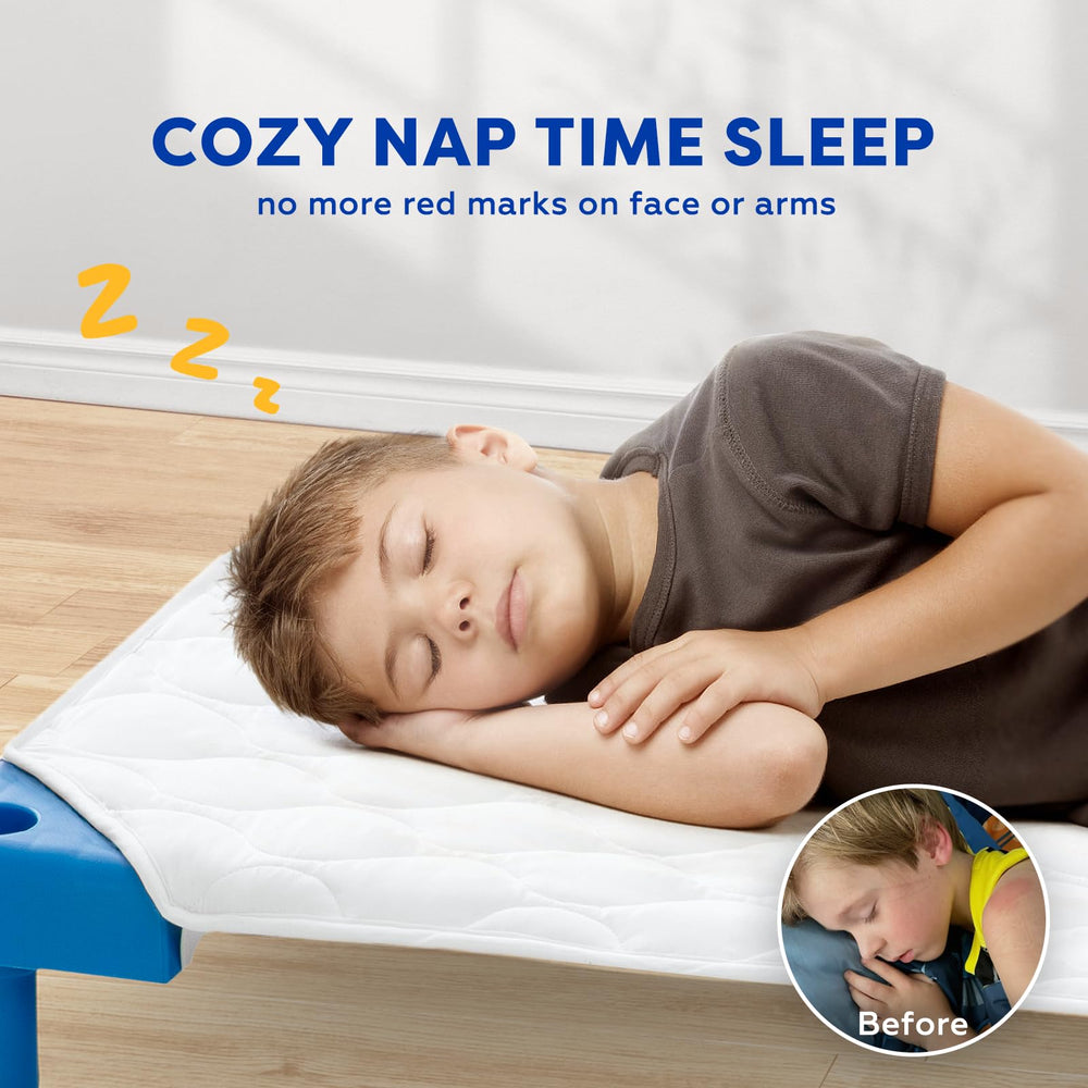 Stain-resistant top layer keeps the Comfyanno mat looking fresh