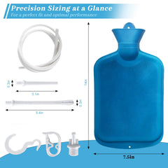 ComfyBase silicone hose 5ft for smooth, controlled flow.