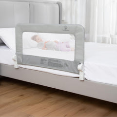 ComfyBumpy bed rail toddlers side-view for safer sleep without gaps