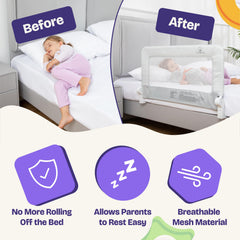 ComfyBumpy durable metal construction for reliable night protection
