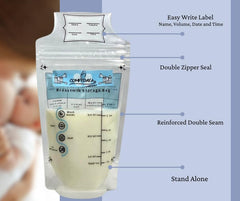 ComfyDaya SafeShield double-sealed zipper protects against leaks.
