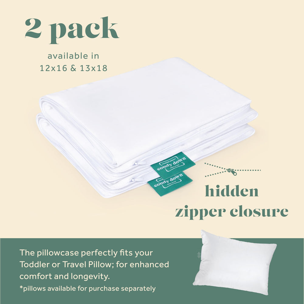 ComfyDown double-stitched seams indicate durability for years of toddler naps.