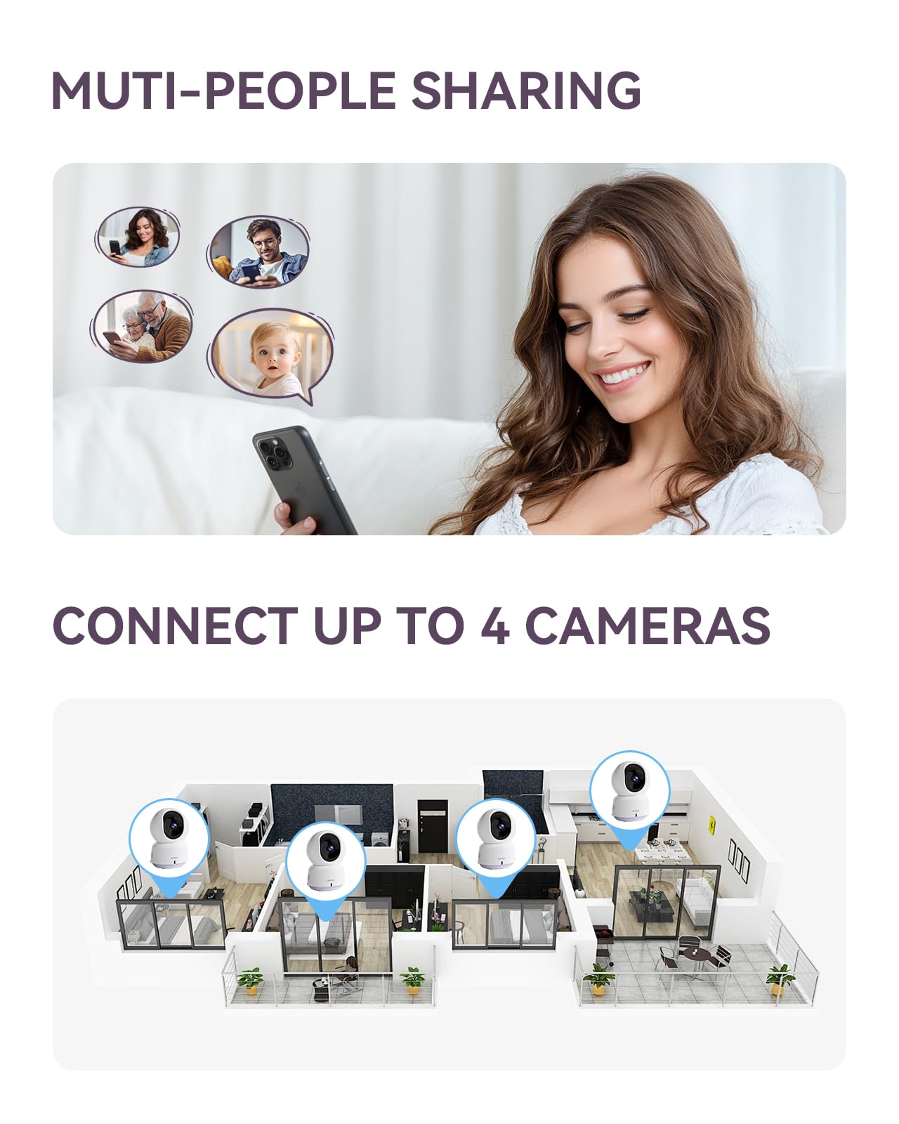 Comfyer motion alerts notify caregivers of movement for timely care.