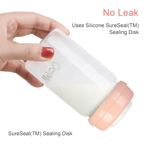COMI bottle fits most pumps and nipples for convenient pumping and feeding