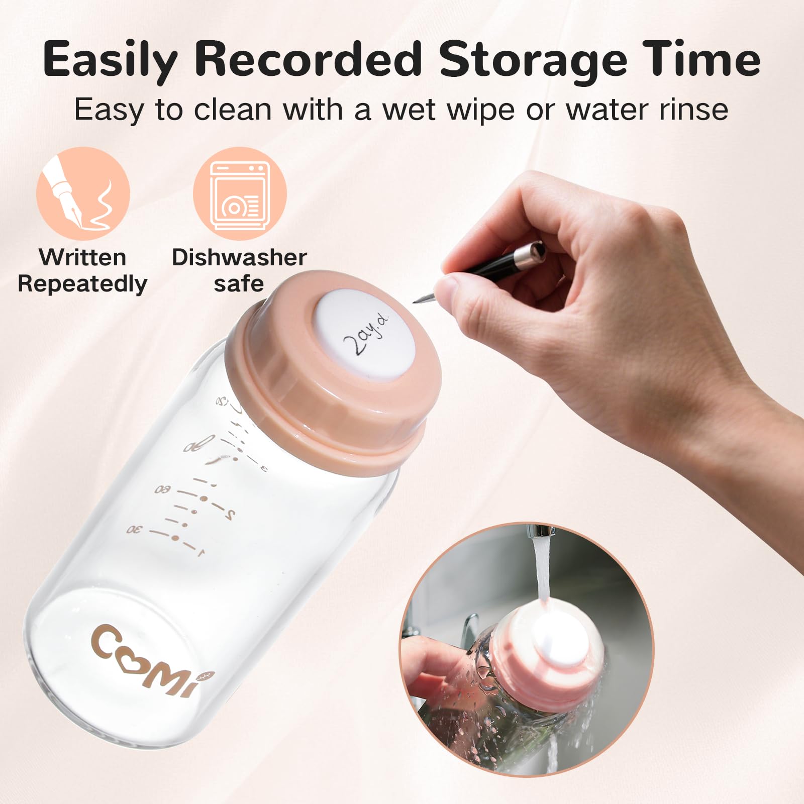 COMI silicone sealing disc ensures leak-free storage seals
