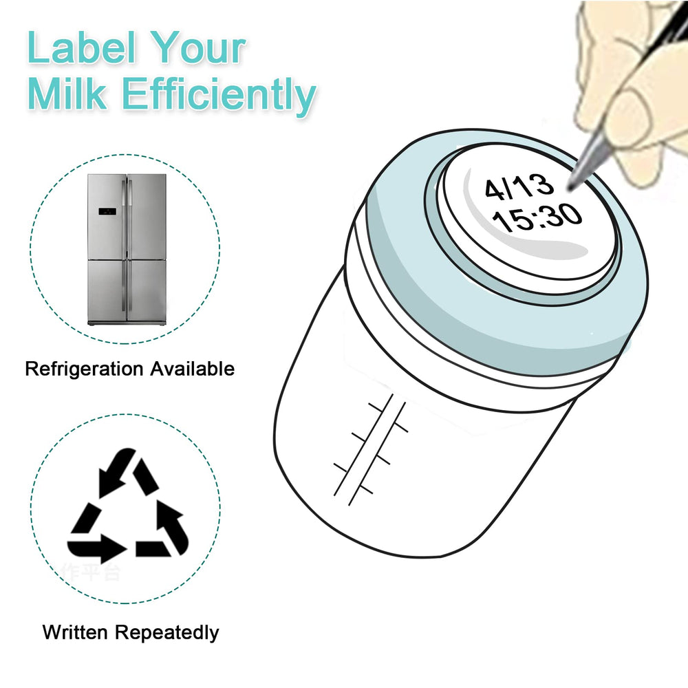 COMI sealing disc allows writing on the lid for notes and reminders.