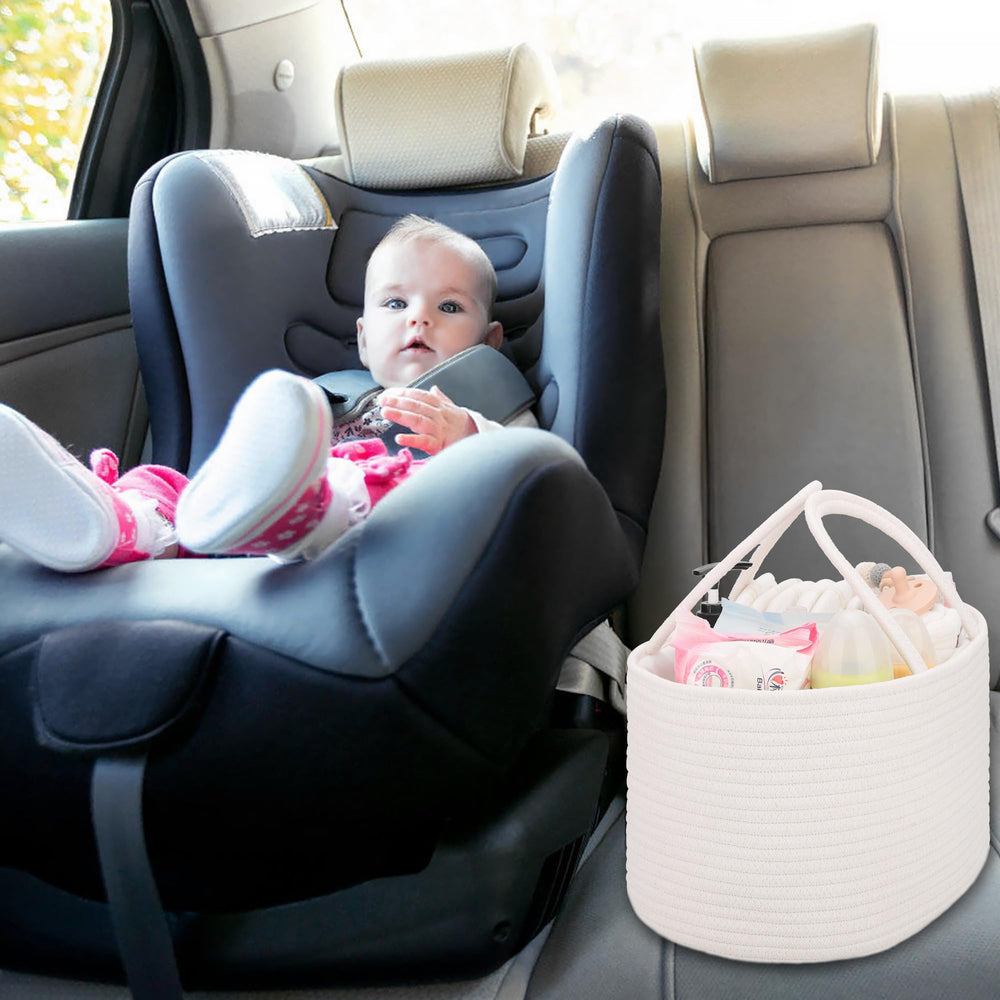COMSE baby storage bin doubles as toy caddy or nursery hamper